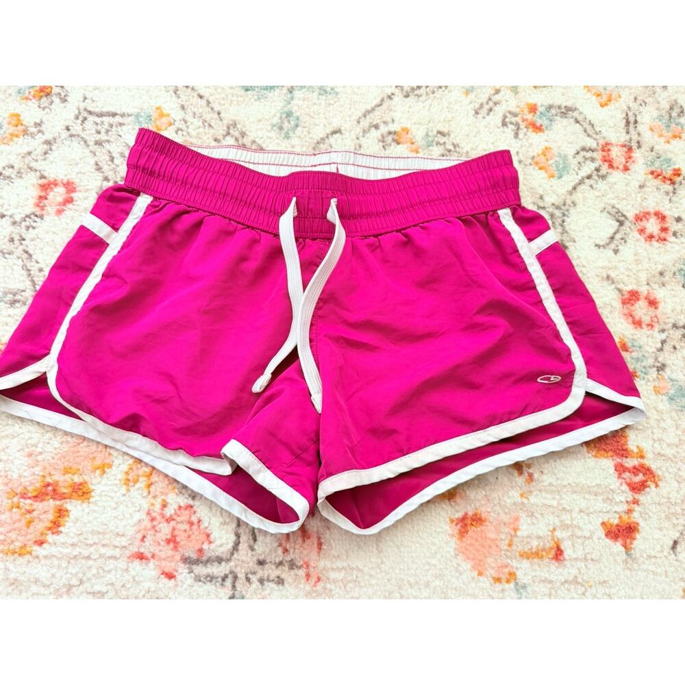 C9 CHAMPION womens running athletic shorts pink size medium